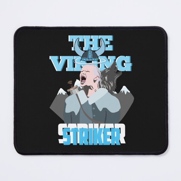 Item preview, The Viking Striker, Erling Haaland Bold designed and sold by Artbysaeme.