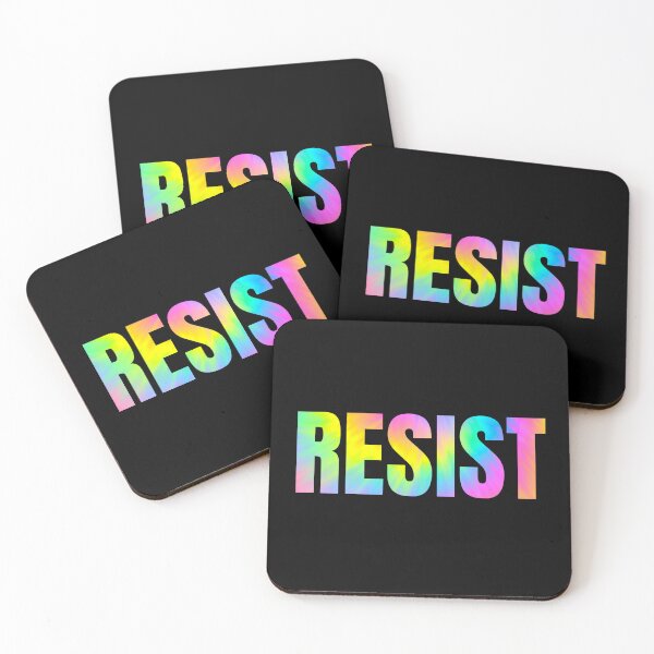 Item preview, RESIST Tie-Dye designed and sold by Caring Hearts.