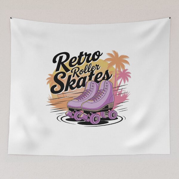 Item preview, Retro Roller Skates - 80s Vibes designed and sold by MrERNST.