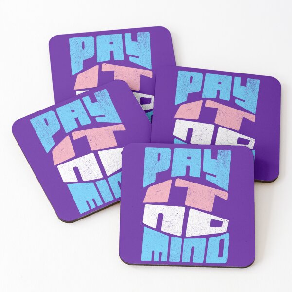 Item preview, Trans Pride Pay It No Mind Transgender Rights Trans Flag designed and sold by chrisrivait.
