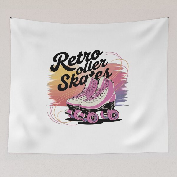 Item preview, Retro Roller Skates - 80s Vibes designed and sold by MrERNST.