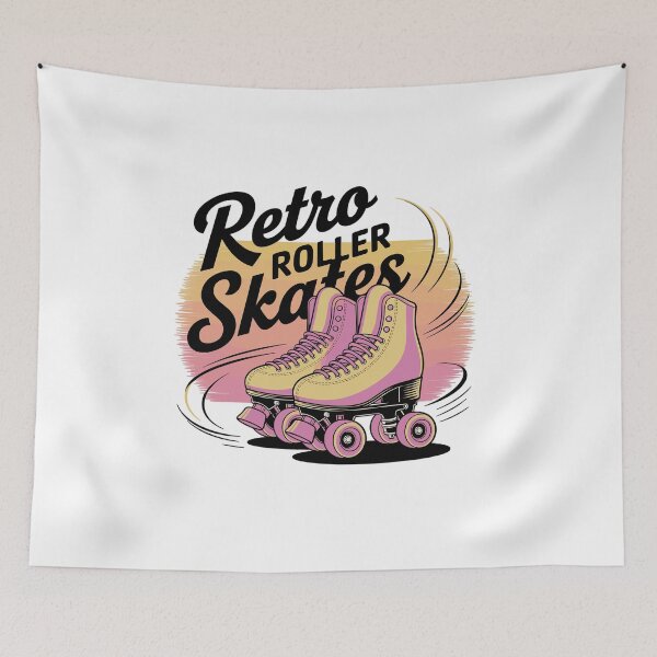 Item preview, Retro Roller Skates - 80s Vibes designed and sold by MrERNST.