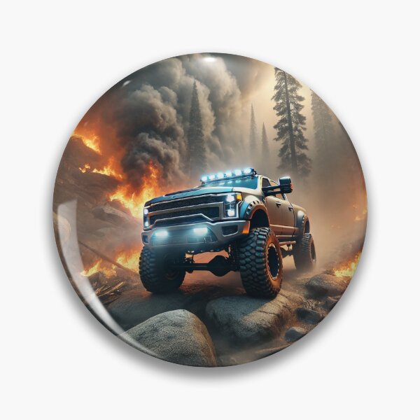 Item preview, Four Wheeling Through Fire designed and sold by WylieDesigns.