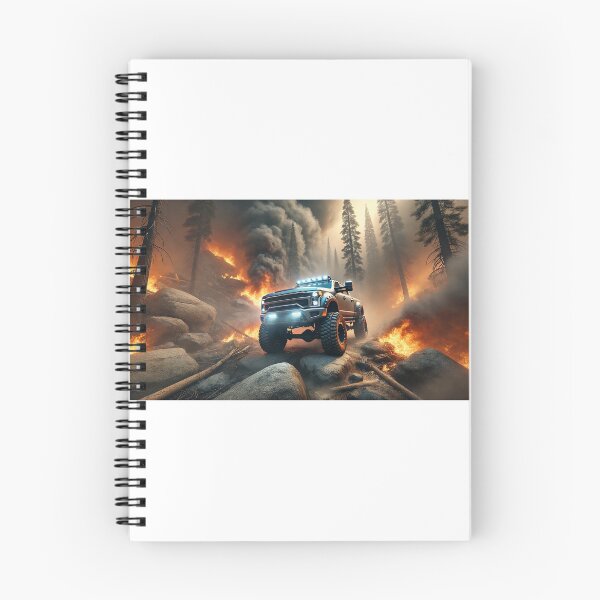 Item preview, Four Wheeling Through Fire designed and sold by WylieDesigns.