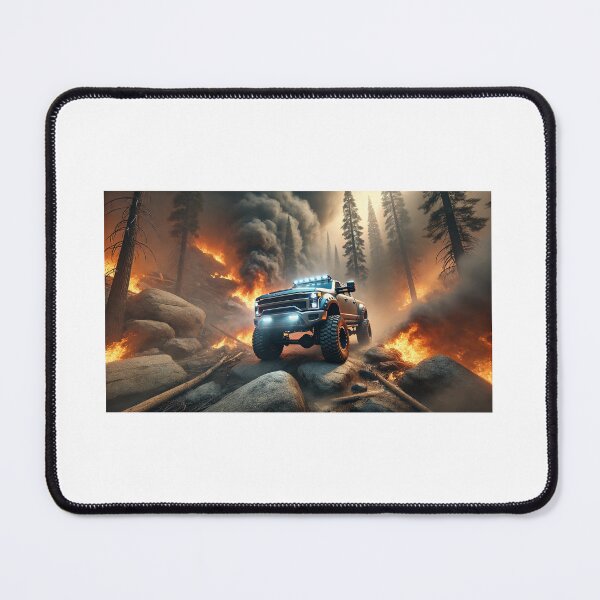 Item preview, Four Wheeling Through Fire designed and sold by WylieDesigns.