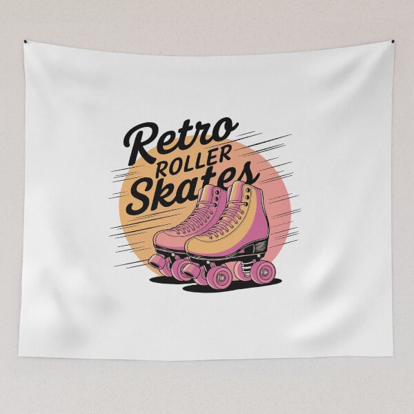 Item preview, Retro Roller Skates - 80s Vibes designed and sold by MrERNST.
