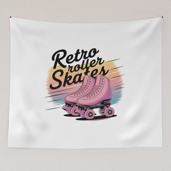 Item preview, Retro Roller Skates - 80s Vibes designed and sold by MrERNST.