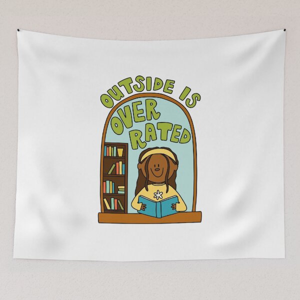 Item preview, Outside Is Overrated designed and sold by GraceMakes03.