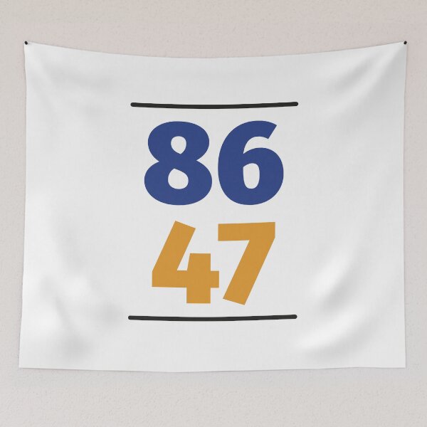 Item preview, Get rid of 47 - 8647 coded message designed and sold by GuerillaDesign.