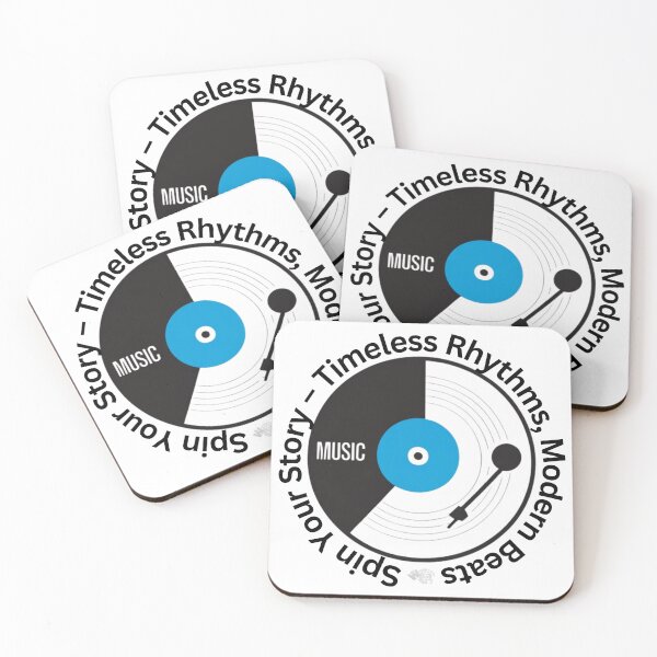 Item preview, Minimalist Music Festival Logo – Geometric Turntable & Vinyl Design, Bold Circular Art for Modern Audiophiles, Spin Your Story Branding designed and sold by WeirdlyWorn.