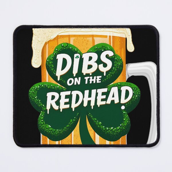 Item preview, Dibs on the redhead Beer foaming mug designed and sold by Waseemkhan86.