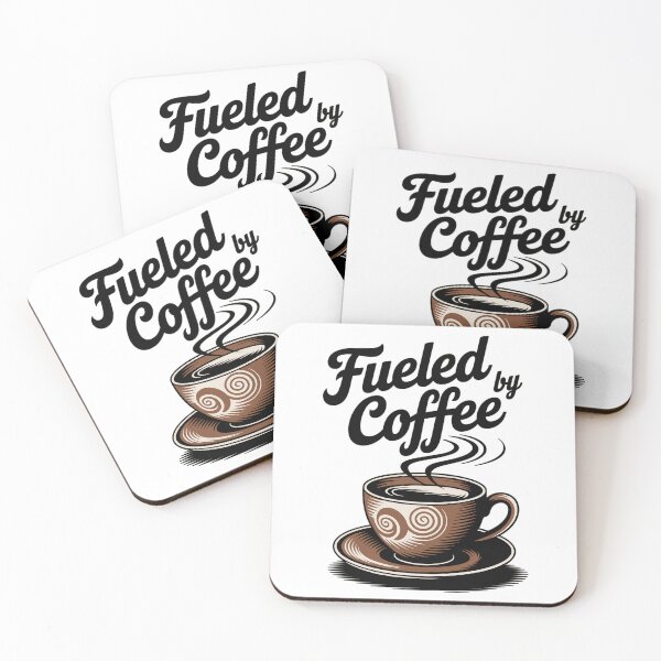 Artikelvorschau, Fueled by Coffee – Kaffeeliebhaber Motiv entworfen und verkauft von MrERNST.