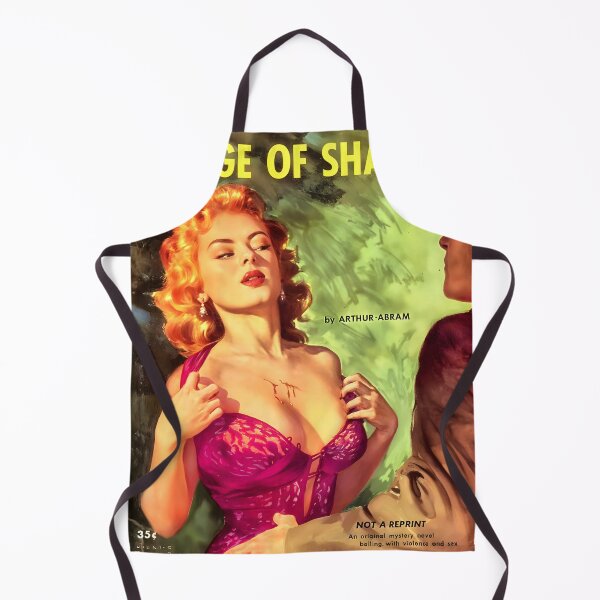 Item preview, Pulp Sex Cover - Reprint of Vintage Pulp Sexy book Badge of Shame designed and sold by Very Peculiar.