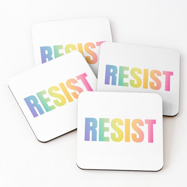 Artikelvorschau, RESIST Regenbogen entworfen und verkauft von Caring Hearts.