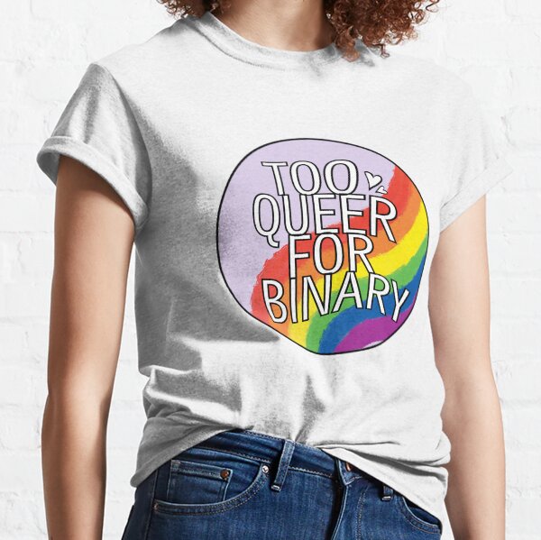 Artikel-Vorschau von Zu queer für binär, designt und verkauft von orionsblade6.