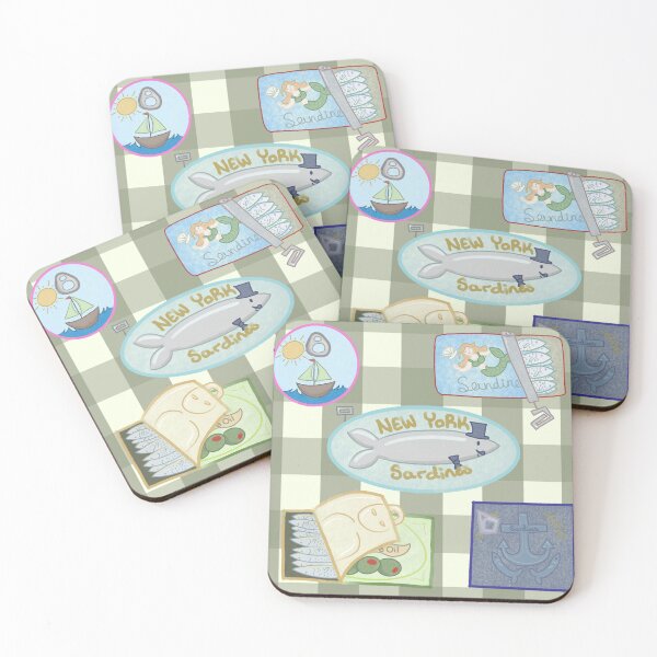 Item preview, Fun Sardine Can Pattern  designed and sold by OpiaWaves.