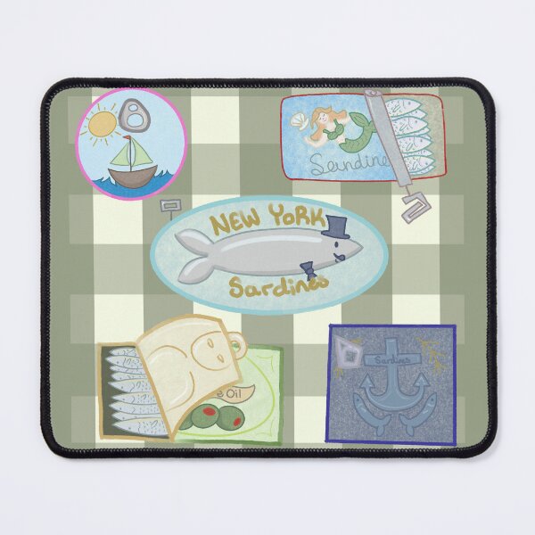 Item preview, Fun Sardine Can Pattern  designed and sold by OpiaWaves.