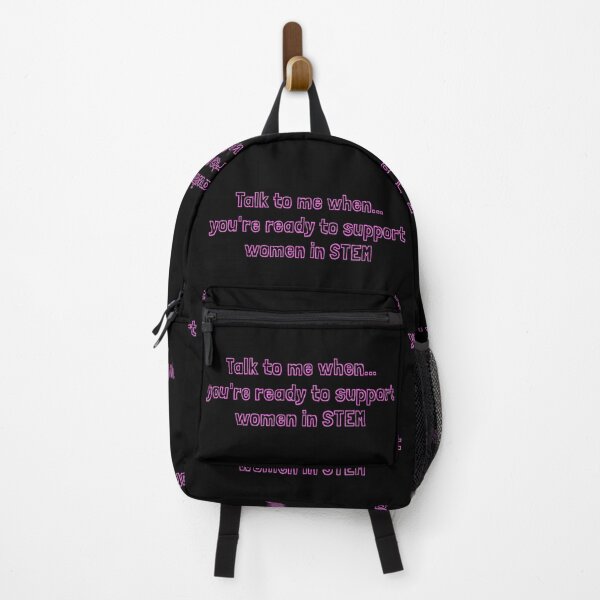 Item preview, Neon Pink Support Women in STEM designed and sold by STEM Factually.
