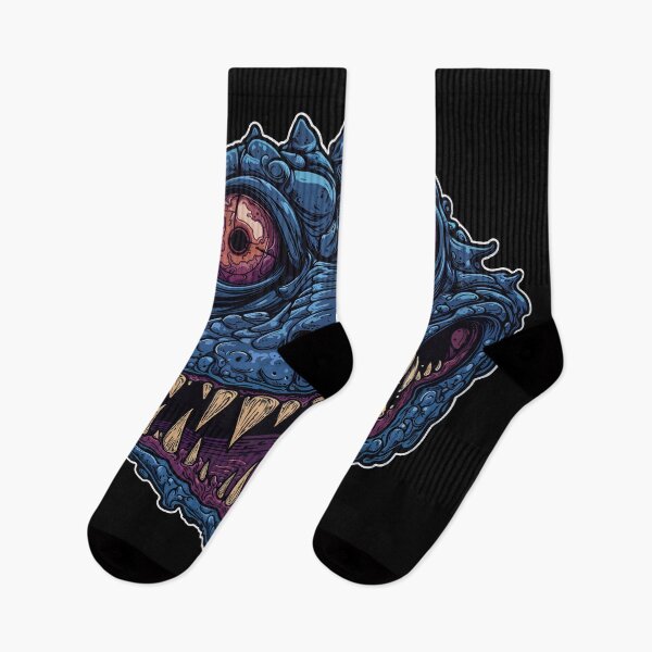 Item preview, Party Monster: Big-Eyed, Toothy Grin and All the Spooky Fun You Need! designed and sold by DopeVibeStuff.