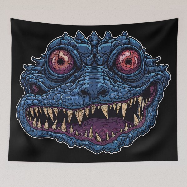 Item preview, Party Monster: Big-Eyed, Toothy Grin and All the Spooky Fun You Need! designed and sold by DopeVibeStuff.