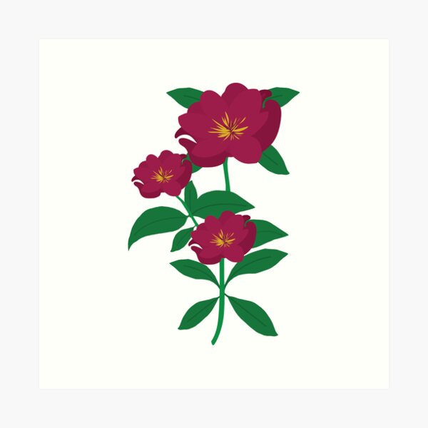 Aperçu de l'œuvre Peony  créée et vendue par KiValuate.