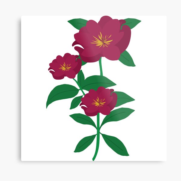Aperçu de l'œuvre Peony  créée et vendue par KiValuate.