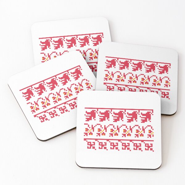 Item preview, تطريز فلسطيني، ندفة الثلج (نابلس) | Palestinian Tatreez, Snowflakes (Nablus) designed and sold by Artivism | ارتيڤيزم.