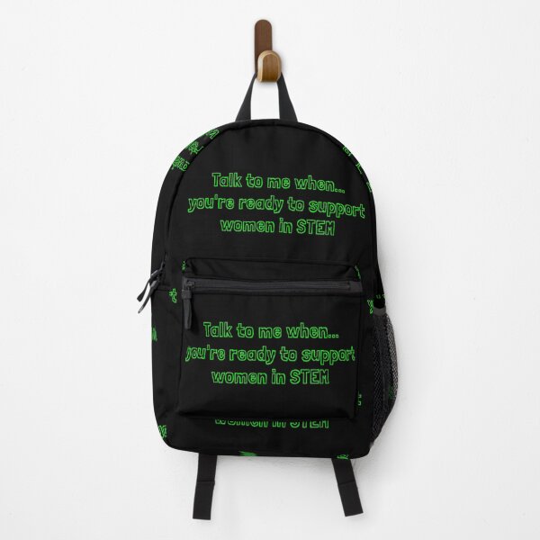 Item preview, Neon Green Support Women in STEM designed and sold by STEM Factually.