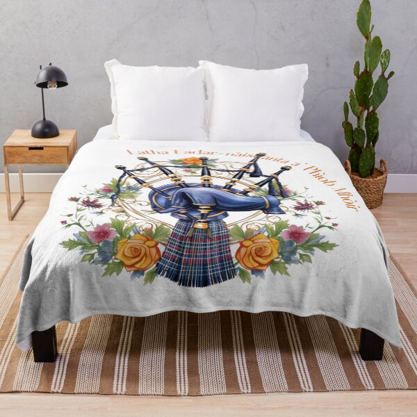Item preview, Elegant International Bagpipe Day – A Tribute to Scottish Tradition designed and sold by GGtiger.
