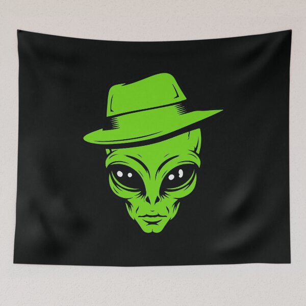 Item preview, Alien Retro Gangster designed and sold by roswellboutique.