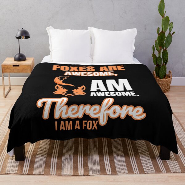 Item preview, Foxes Are Awesome – Funny Fox Lover Design designed and sold by wanessacreative.