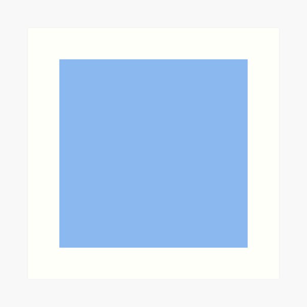 Aperçu de l'œuvre Petit garçon bleu uni | Bleu abstrait créée et vendue par BleuAbstracts.