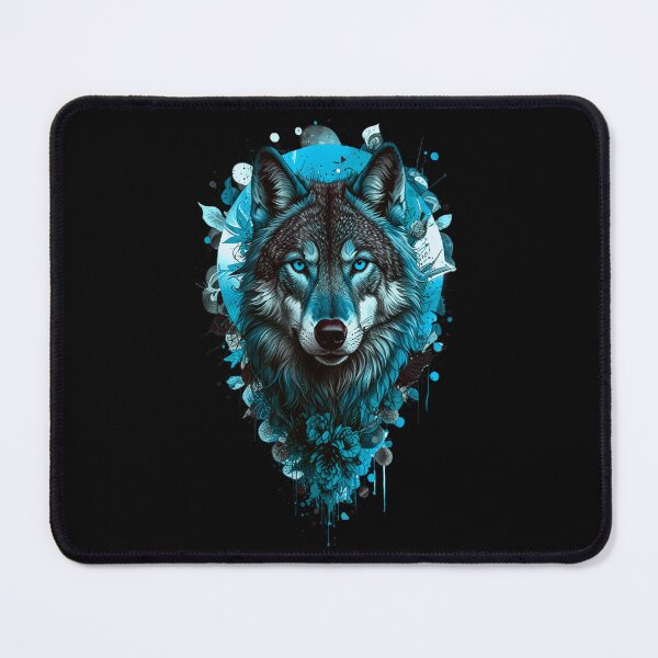 Item preview, Wolf Art - BLUE designed and sold by StefAnimal.
