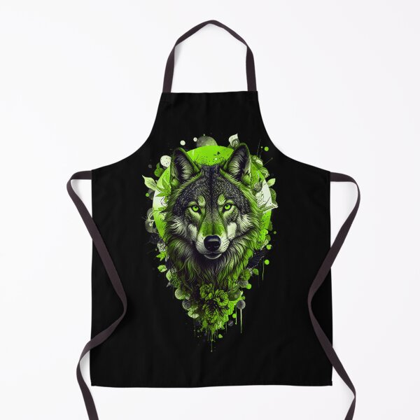 Item preview, Wolf Art - GREEN designed and sold by StefAnimal.