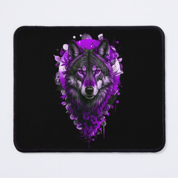 Item preview, Wolf Art - PURPLE designed and sold by StefAnimal.