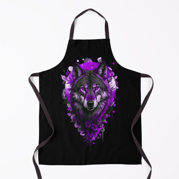 Item preview, Wolf Art - PURPLE designed and sold by StefAnimal.