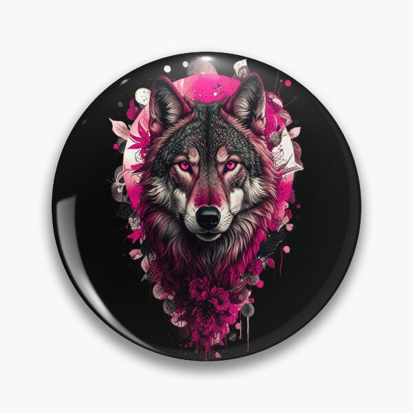 Item preview, Wolf Art - PINK designed and sold by StefAnimal.