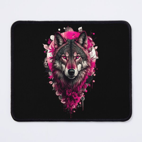 Item preview, Wolf Art - PINK designed and sold by StefAnimal.