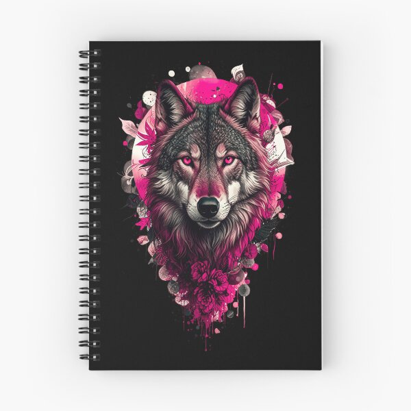 Item preview, Wolf Art - PINK designed and sold by StefAnimal.