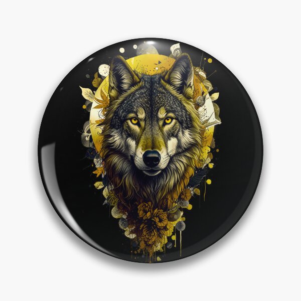 Item preview, Wolf Art - YELLOW designed and sold by StefAnimal.
