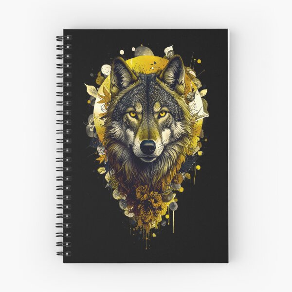 Item preview, Wolf Art - YELLOW designed and sold by StefAnimal.