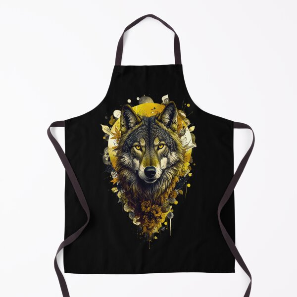 Item preview, Wolf Art - YELLOW designed and sold by StefAnimal.