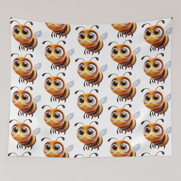 Item preview, Adorable Tawny Mining Bee designed and sold by Sillytoe.