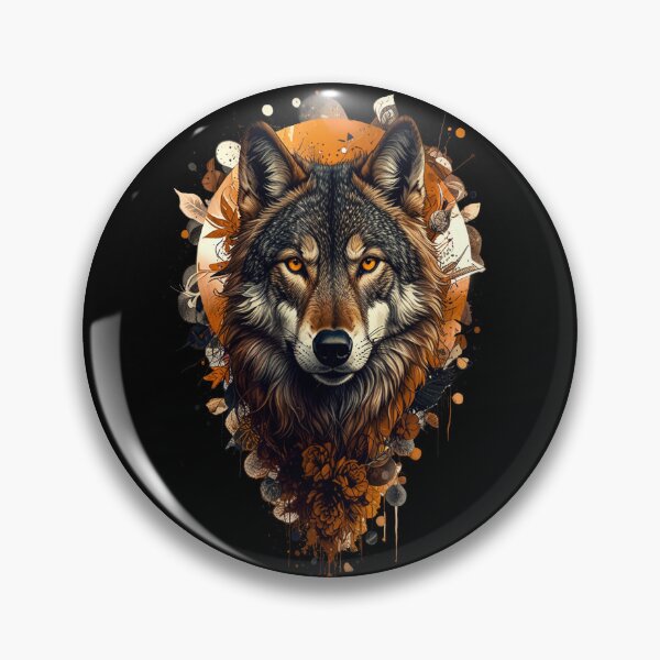Item preview, Wolf Art - ORANGE designed and sold by StefAnimal.