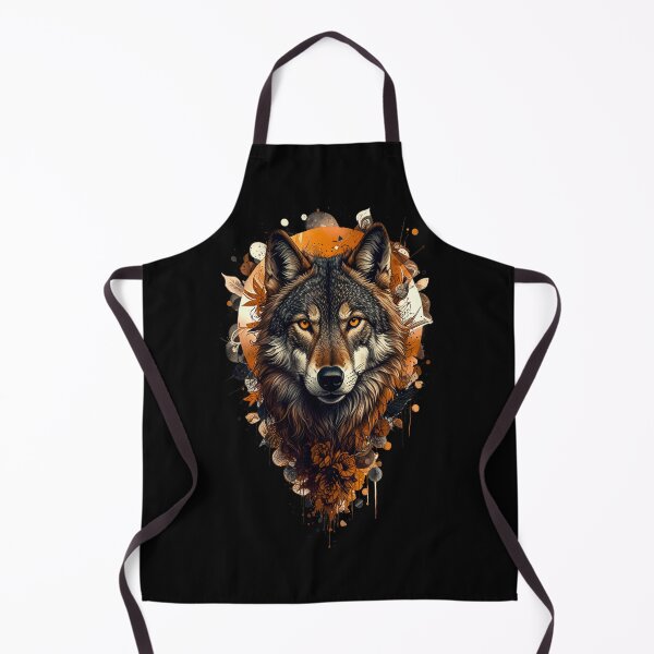 Item preview, Wolf Art - ORANGE designed and sold by StefAnimal.