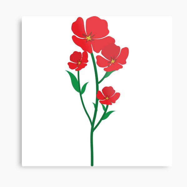 Aperçu de l'œuvre Poppy créée et vendue par KiValuate.