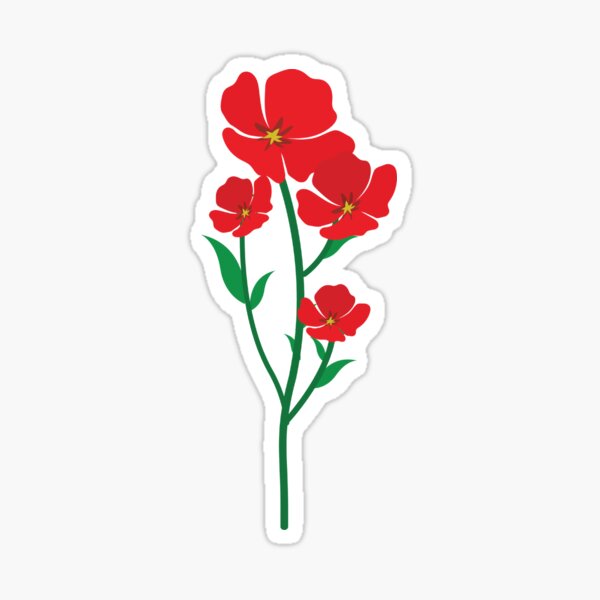 Item preview, Bold Poppy Flower Design | Elegant Botanical Art for Nature Lovers designed and sold by KiValuate.