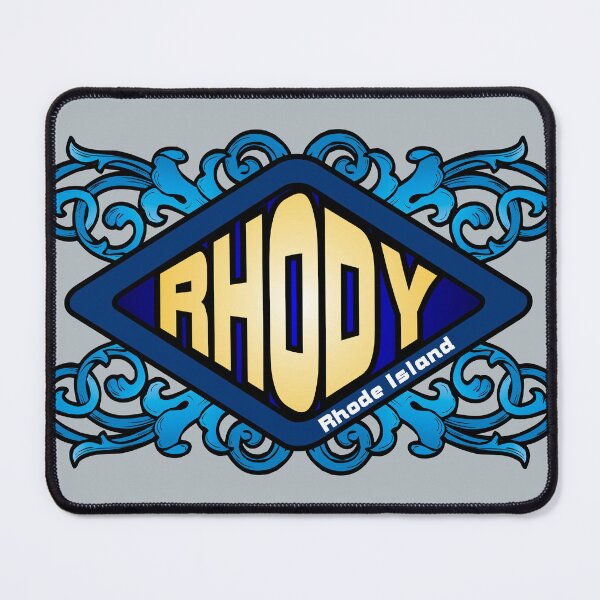 Item preview, Rhody Rhode Island emblem retro sign designed and sold by studioss76.