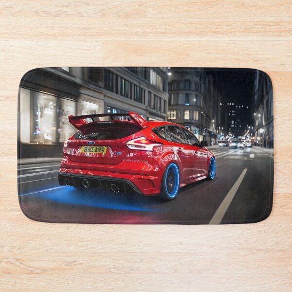 Item preview, Red Ford Focus RS Poster – Bold Performance in Stunning Detail II designed and sold by AutoPopStudio.