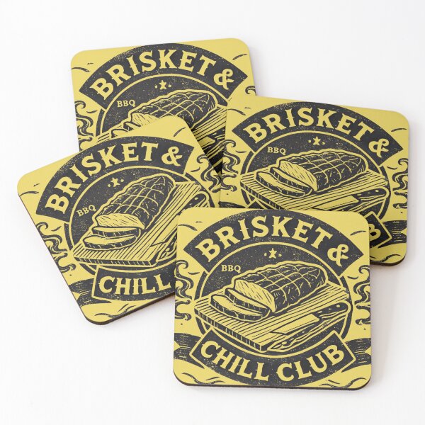 Item preview, Brisket & Chill Club – BBQ Lovers designed and sold by Timber & Dust.